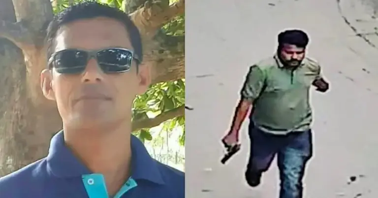 যুবদল নেতা মাসুদ (বামে); হত্যা মামলার আসামি আইয়ুব (ডানে)
